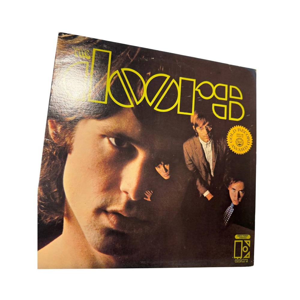 The Doors Self-Titled Debut Vinyl LP Elektra EKS-74007 Gold Record Award Psyche